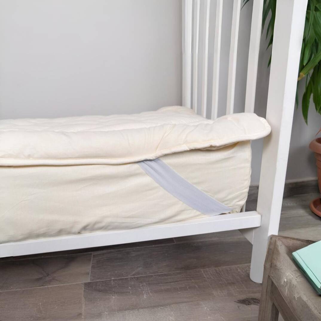 Bebek Yün Yatak Pedi %100 Doğal Merinos Yünü - 2