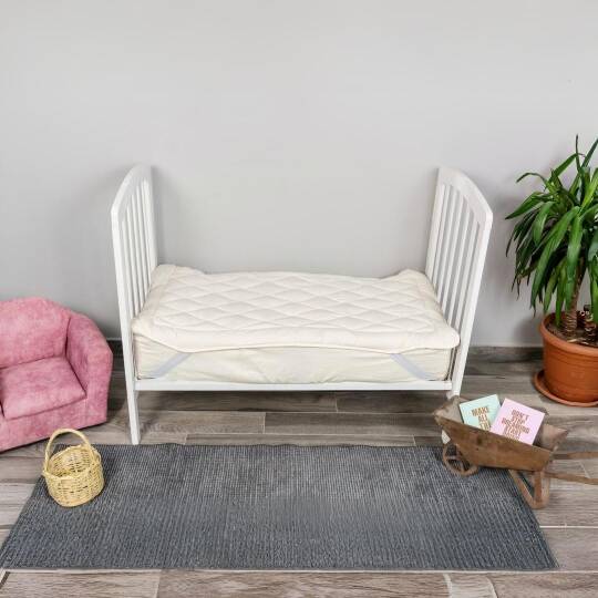 Bebek Yün Yatak Pedi %100 Doğal Merinos Yünü - 3