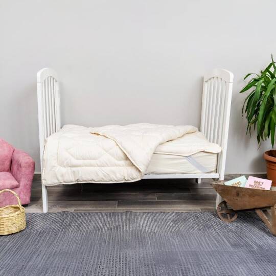 Bebek Yün Yatak Pedi %100 Doğal Merinos Yünü - 4