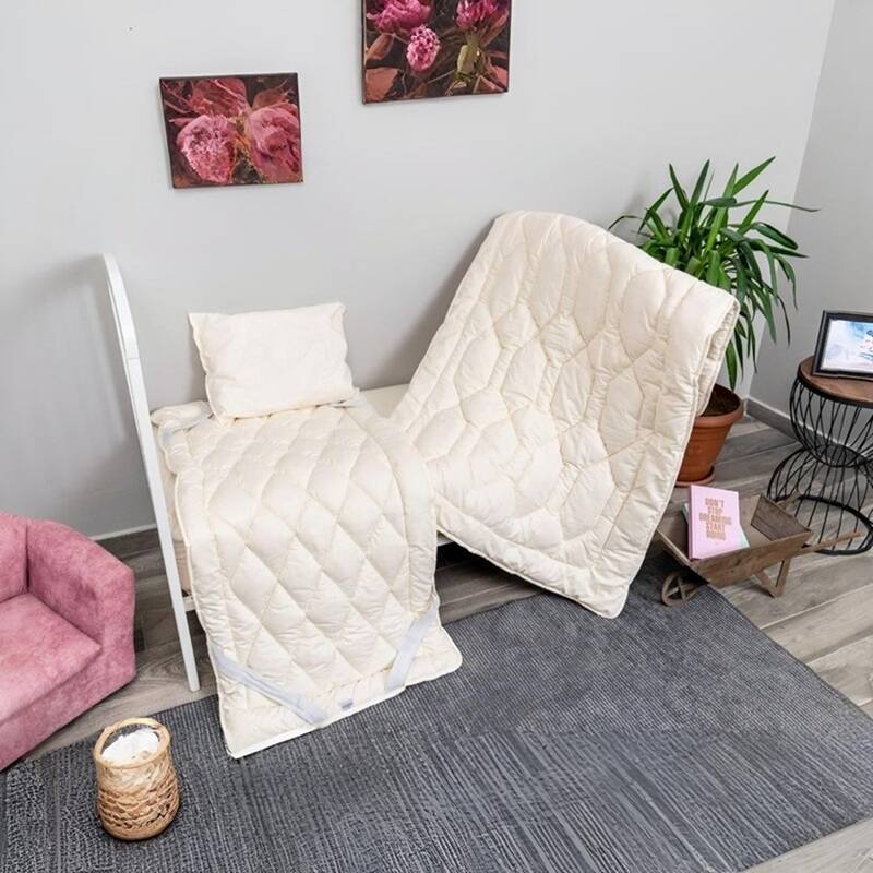 Bebek Yün Yorgan %100 Doğal Merinos Yünü - 2