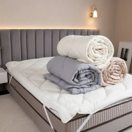 Yün Uyku Seti – Yorgan + Yatak Pedi + Yastık (Tam Set Konfor) %100 Doğal Merinos Yünü  (lütfen açıklamayı okuyun) - 10