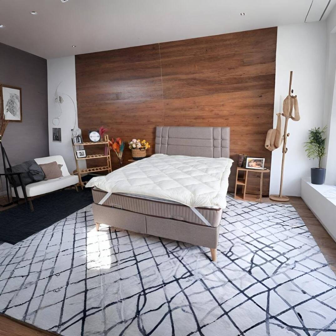 Yün Yatak Pedi %100 Doğal Merinos Yünü - 28